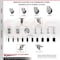 Service Caster 3.5 Inch 316SS Thermoplastic Rubber 12mm Threaded Stem Caster Brake, 2PK SS316TS20S3514-TPRB-M1215-2-TLB-2 - alternate 4